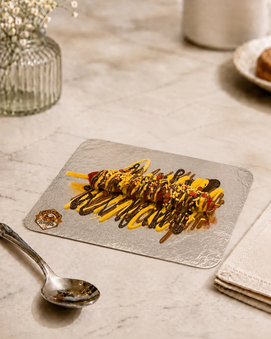 Hasbihal Waffle Çubukta Waffle